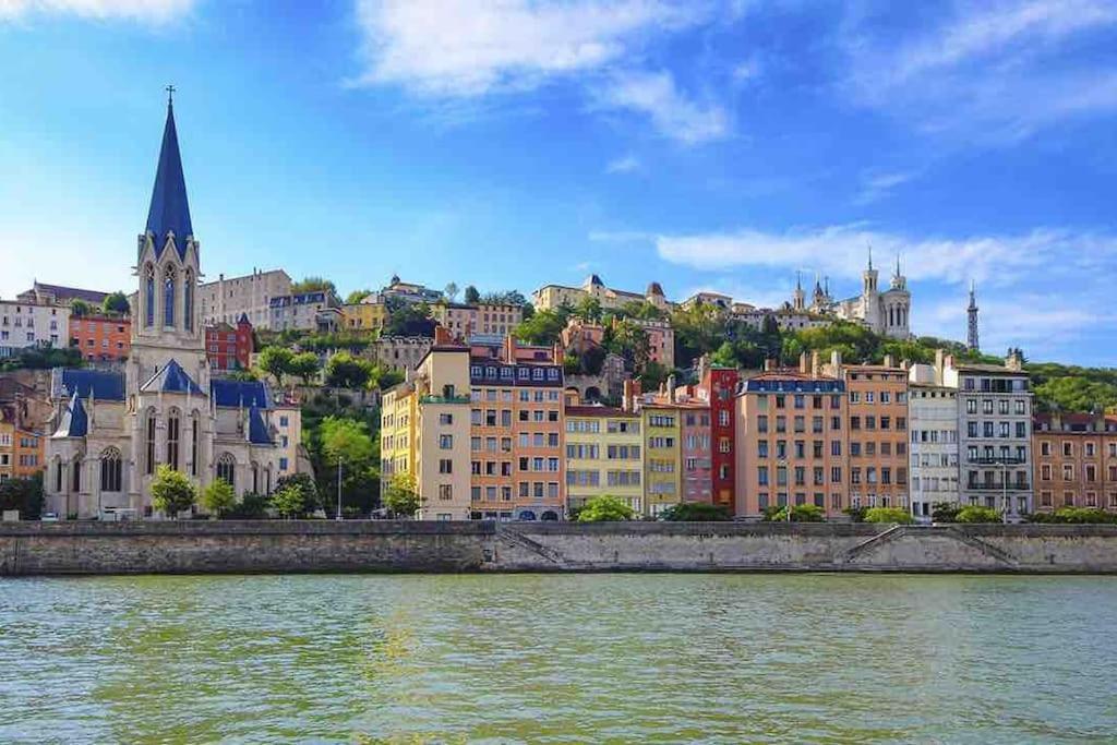 Studio Close Fourviere Very Quiet & Small Terrace Apartment Lyon Ngoại thất bức ảnh